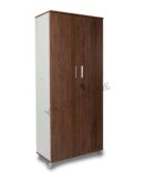 ARMOIRE EN MELAMINE 02 PORTES PLEINES